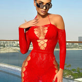 Dress S/L - Red