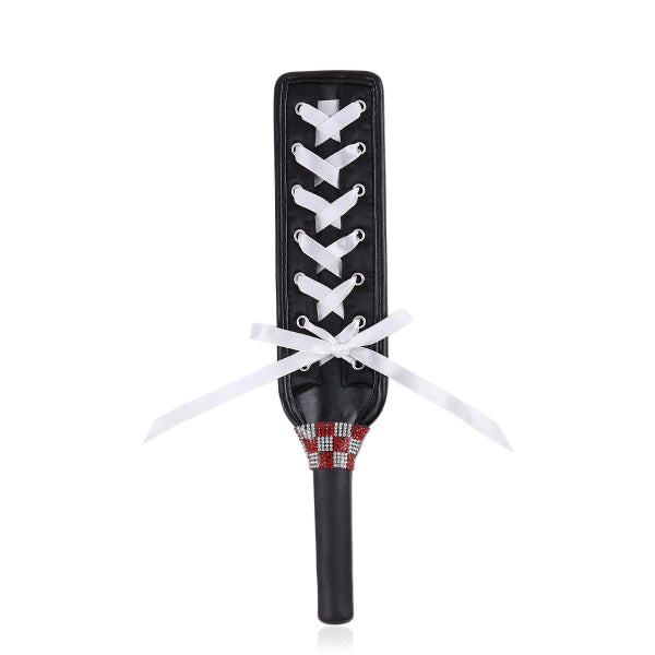 Paddle 36 cm black/white ribbon