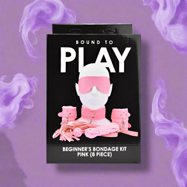 Bound to Play 8 Piece Bondage Kit Pink Fetish My Amazing Fantasy