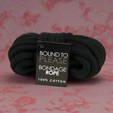 Bound to Please Bondage Rope Black