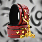Bound to Please Red Wrist Cuffs Fetish My Amazing Fantasy
