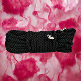 Bound to Please Silky Rope 10m BLK Fetish My Amazing Fantasy