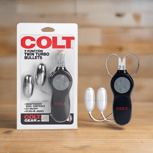 COLT - 7 Function Twin Turbo Bullets Remote Controlled Toy My Amazing Fantasy