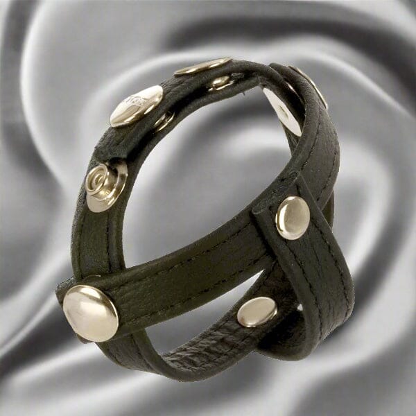 COLT LEATHER H-PIECE DIVIDER STRAP Cock Rings My Amazing Fantasy
