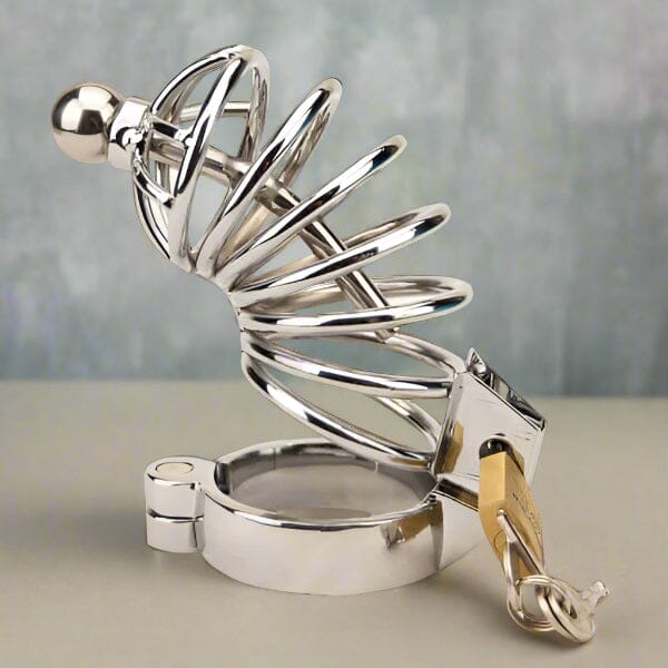 Impound Corkscrew Male Chastity Device Fetish My Amazing Fantasy