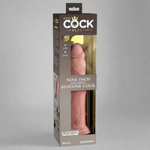 King Cock Elite 9Inch Silicone Dual Dens Dildos & Dongs My Amazing Fantasy