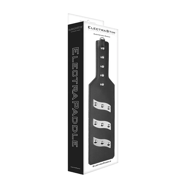 Leather Electro Spanking Paddle Electro Stimulation My Amazing Fantasy