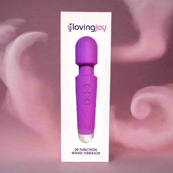 Loving Joy 20 Function Wand Purple Wands My Amazing Fantasy