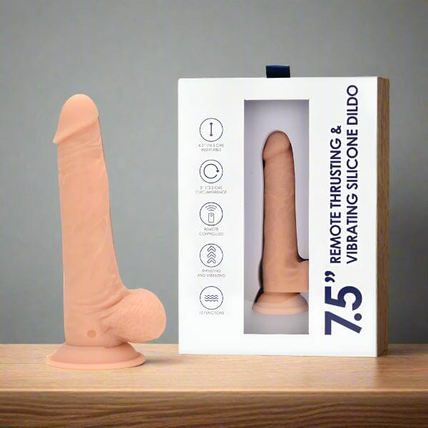 Loving Joy 7.5' Remote Thrusting & Vibrating Dildo Dildos & Dongs My Amazing Fantasy