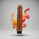 Loving Joy 8 inch Realistic Vibrator - Brown Dildos & Dongs My Amazing Fantasy