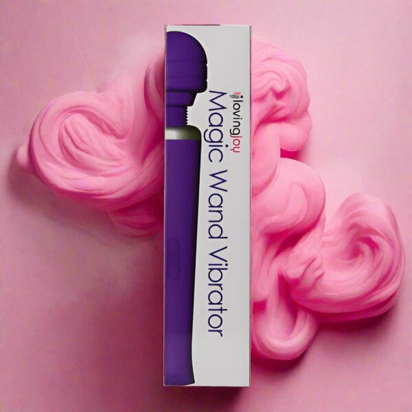 Loving Joy Rechargeable Wand - Purple Wands My Amazing Fantasy