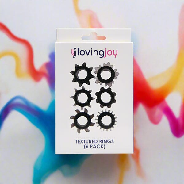 Loving Joy Textured Cock Ring Set Cock Rings My Amazing Fantasy