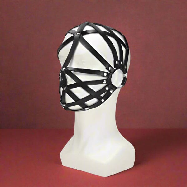 Me You Us - Black Web Hood Mask Fetish My Amazing Fantasy