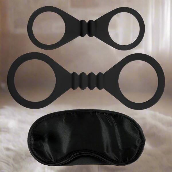 Me You Us Blindfold Wrist And Ankle Cuff Fetish My Amazing Fantasy