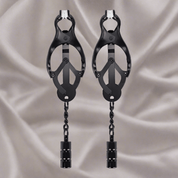 Me You Us Clover Nipple Clamp Black Fetish My Amazing Fantasy