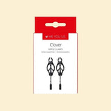 Me You Us Clover Nipple Clamp Black Fetish My Amazing Fantasy