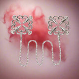 Me You Us Flower Design Nipple Chain Fetish My Amazing Fantasy