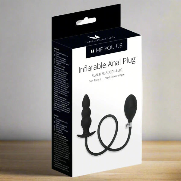 Me You Us Inflatable Anal Beaded Plug Anal Toys My Amazing Fantasy