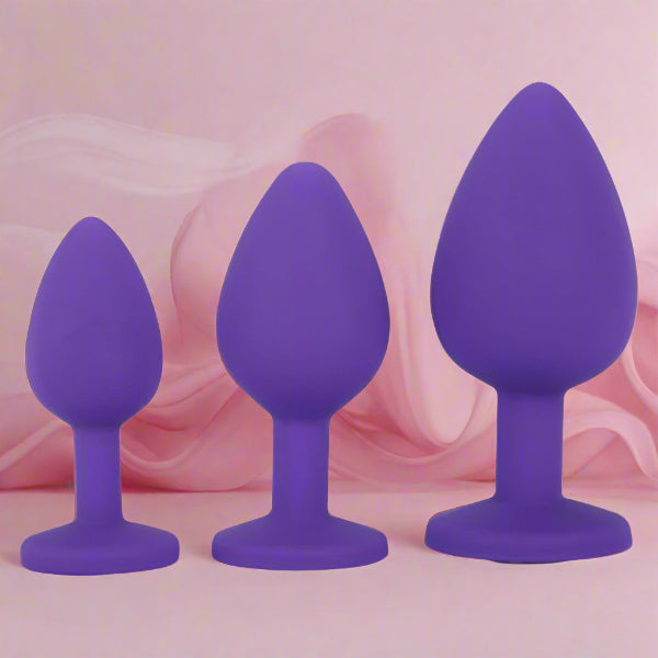 Me You Us Trio Of Jewels Purple Anal Toys My Amazing Fantasy