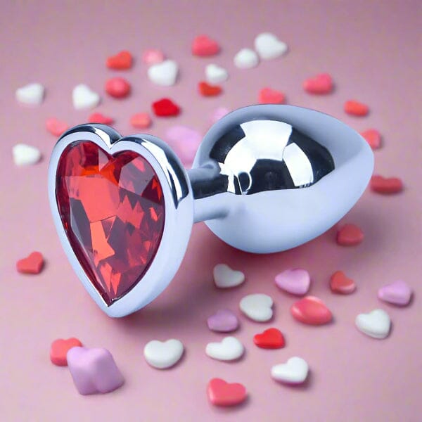 Precious Metals Heart Shaped Butt Plug-S Anal Toys My Amazing Fantasy