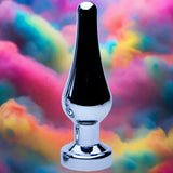 Precious Metals Smooth Silver Butt Plug Anal Toys My Amazing Fantasy