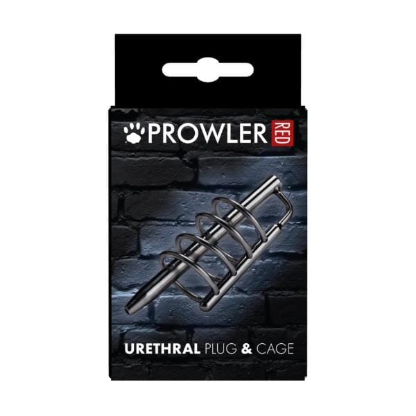Prowler RED Urethral Plug and Cage Fetish My Amazing Fantasy