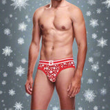 Prowler Xmas Paws Briefs (L) Menswear My Amazing Fantasy