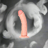 Curved 6' Dildo with Suction Cup