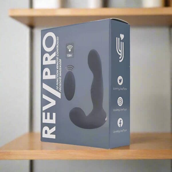 Rev-Pro 10 Function Remote Controlled Prostate Massager App & Remote Toys My Amazing Fantasy