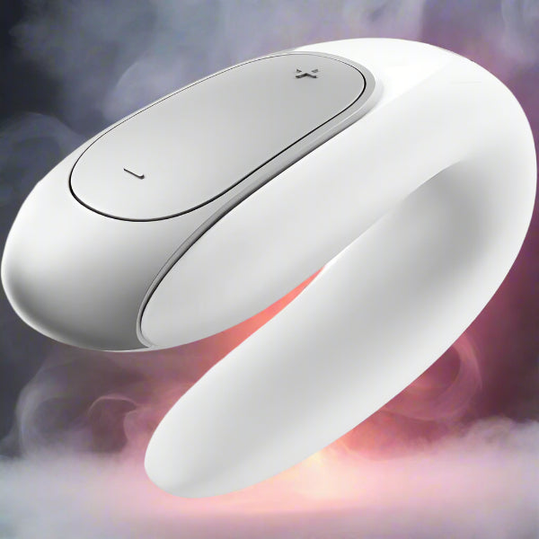 Satisfyer App Enabled Double Fun - White App & Remote Toys My Amazing Fantasy