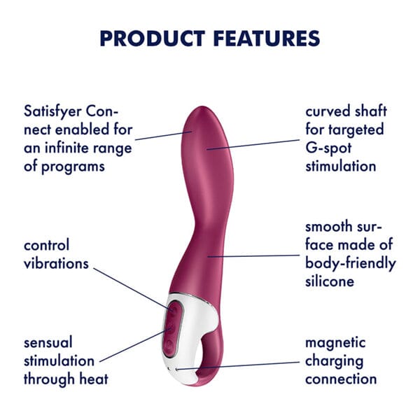 Satisfyer Heated Thrill - App App & Remote Toys My Amazing Fantasy
