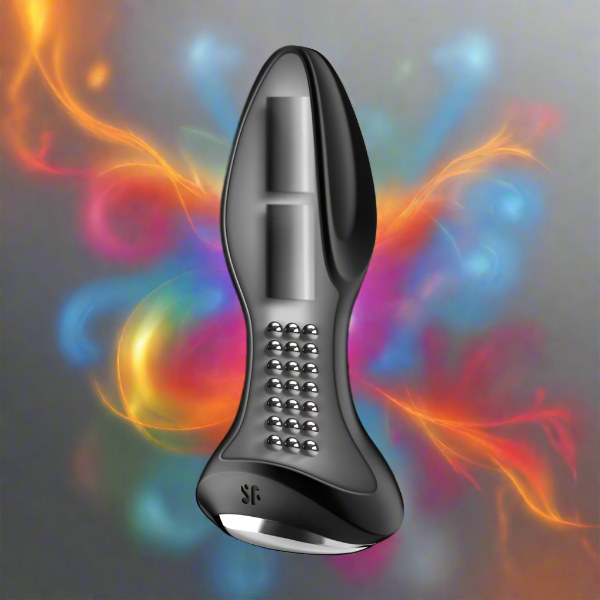 Satisfyer Rotator Plug 2+ App-Controlled Black Rot App & Remote Controlled My Amazing Fantasy