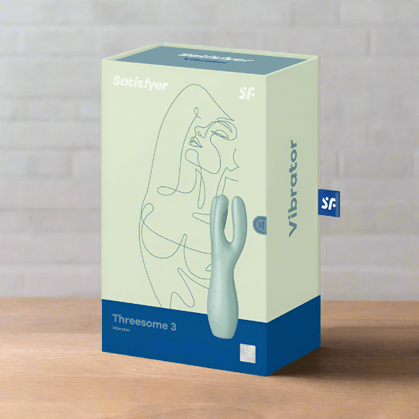 Satisfyer Threesome 3 - Mint Clit Stimulation My Amazing Fantasy