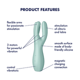 Satisfyer Threesome 3 - Mint Clit Stimulation My Amazing Fantasy