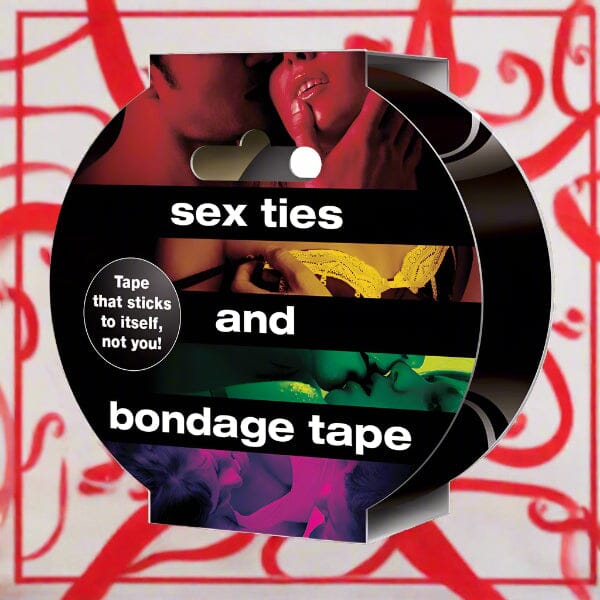 Sex Ties and Bondage Tape - Black Fetish My Amazing Fantasy
