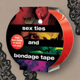 Sex Ties and Bondage Tape - Red Fetish My Amazing Fantasy
