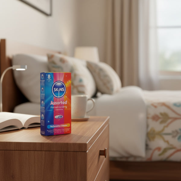 Skins Assorted 8 Pack Condoms My Amazing Fantasy