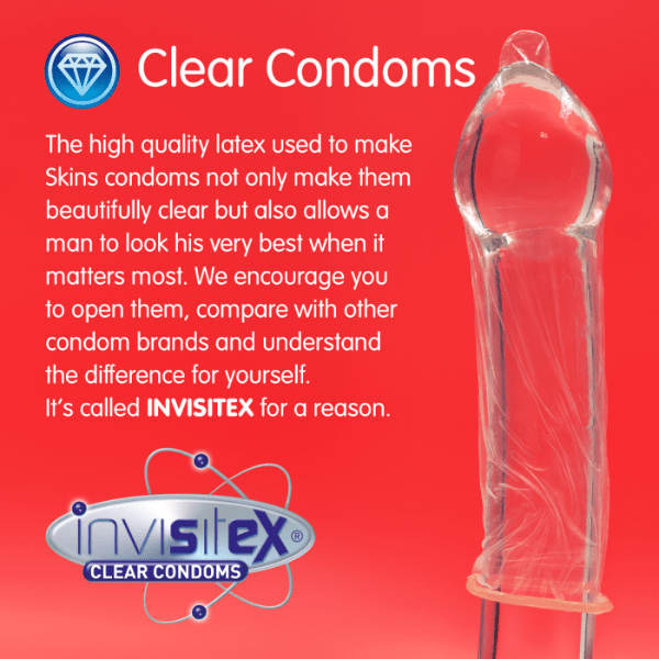 Skins Condoms Assorted Flavours 8 Pack Condoms My Amazing Fantasy