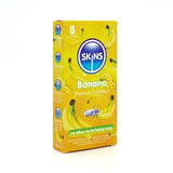 Skins Condoms Banana Flavour 8 Pack Condoms My Amazing Fantasy