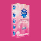 Skins Condoms Blow Me Bubblegum - 12 Pack Condoms My Amazing Fantasy 