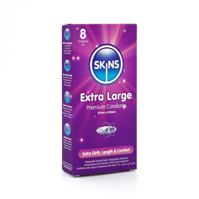 Skins Condoms Extra Large 8 Pack Condoms My Amazing Fantasy