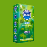 Skins Condoms Mint Flavoured - 12 Pack Condoms My Amazing Fantasy 