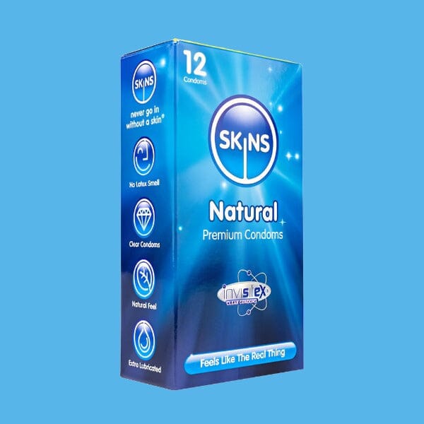 Skins Condoms Natural - 12 Pack Condoms My Amazing Fantasy