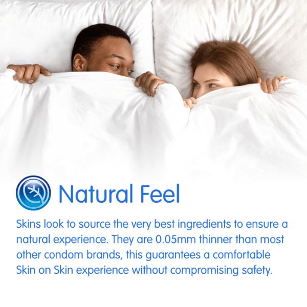Skins Condoms Natural 8 Pack Condoms My Amazing Fantasy