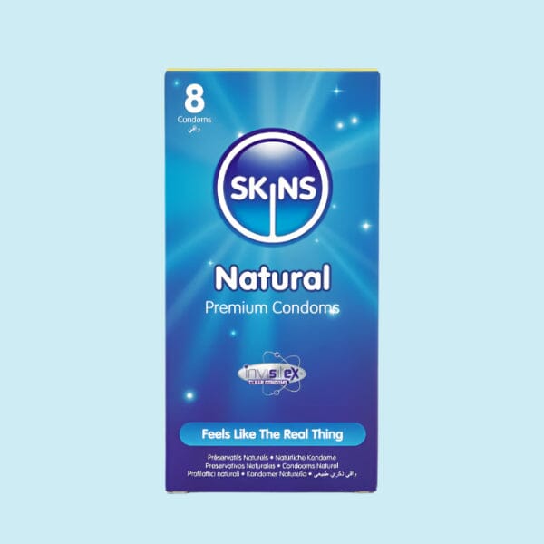 Skins Condoms Natural 8 Pack Condoms My Amazing Fantasy