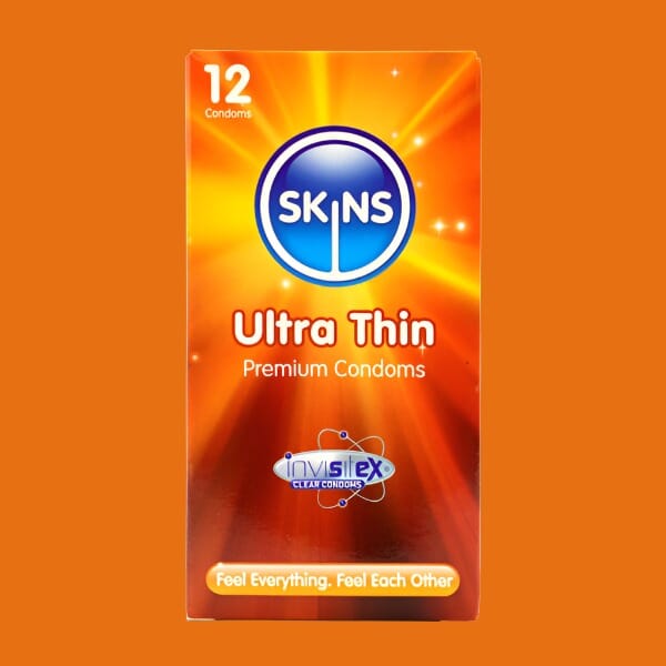 Skins Condoms Ultra Thin - 12 Pack Condoms My Amazing Fantasy