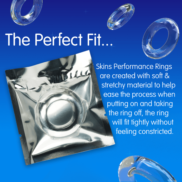 Skins Performance Ring 1 Pack Cock Rings My Amazing Fantasy
