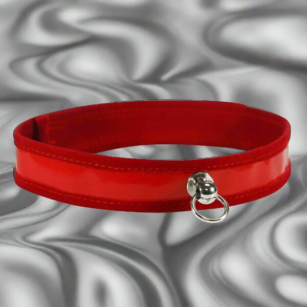S&M Day Collar - Red Fetish My Amazing Fantasy