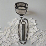 S&M Fishnet Collar & Leash Fetish My Amazing Fantasy