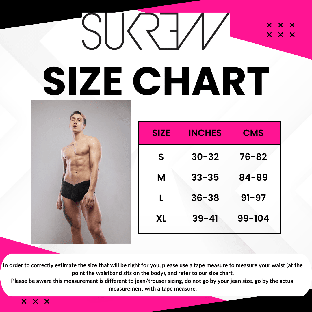 SUKREW V-Thong - Grey - Small Menswear My Amazing Fantasy